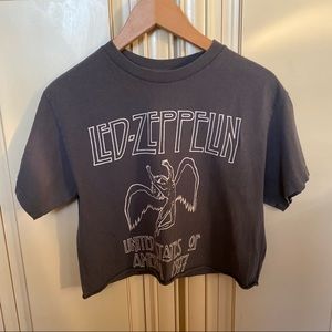 Led Zepellin grey tee